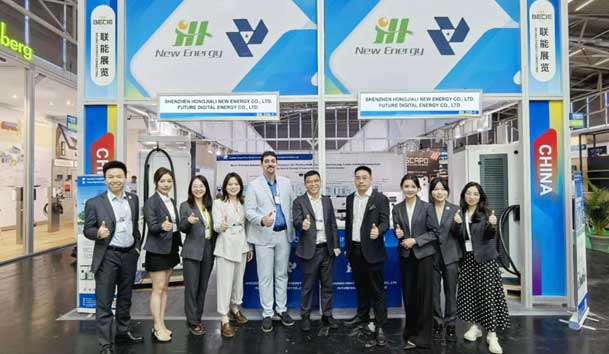 鸿嘉利闪耀2024欧洲智慧能源展丨聚焦创新技术，共筑全球碳中和未来(图2)