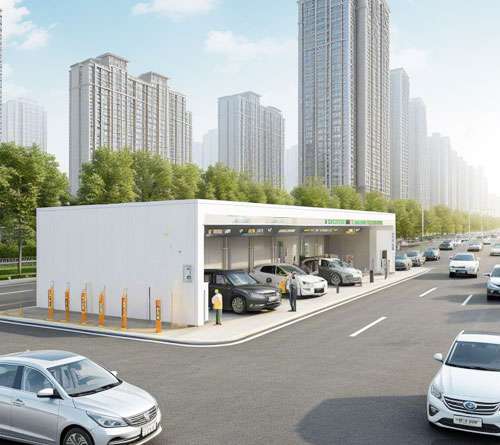 汽车换电站
