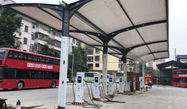 桂林金山公交站84kw交流桩