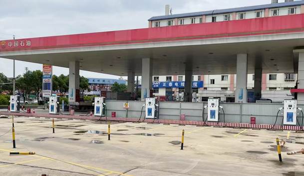 加油站充电桩项目案例