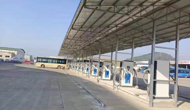 广西贺州富川汽车充电站120kw160kw充电桩项目案例