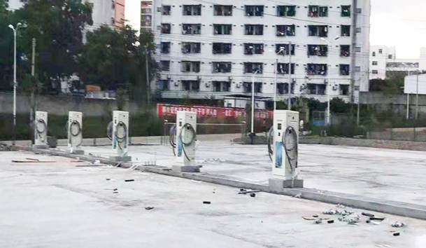 海南省定安县辰龙客运站充电站120KW双枪恒功率项目