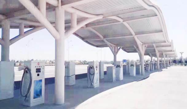 宁夏公交站充电站60kw单枪直流充电桩项目